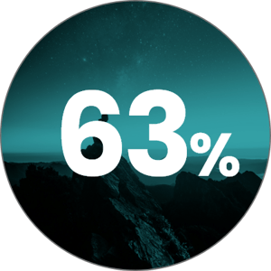 63%